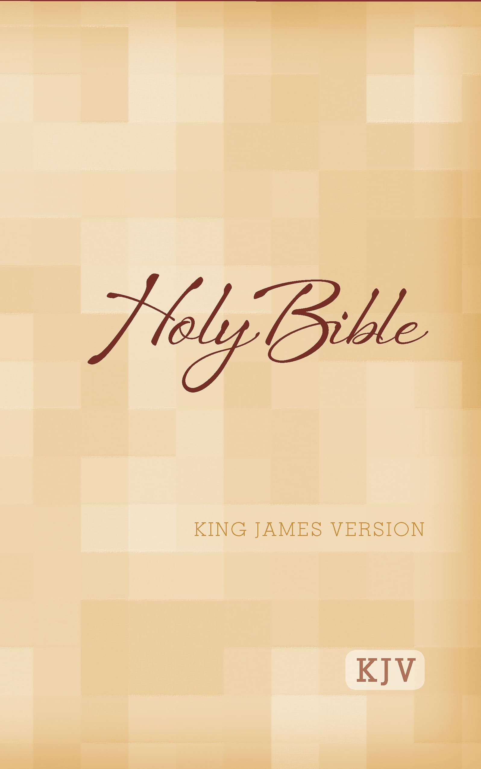 KJV Large Print Bible (Softcover, Red Letter),Used