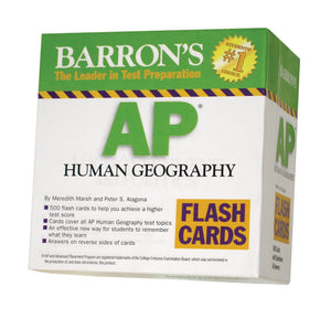 Barron's AP Human Geography (Barron's: the Leader in Test Preparation),New
