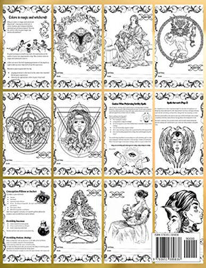 Coloring Book: How to Become Pregnant by Using Wiccan Fertility Spells of Magic,Used
