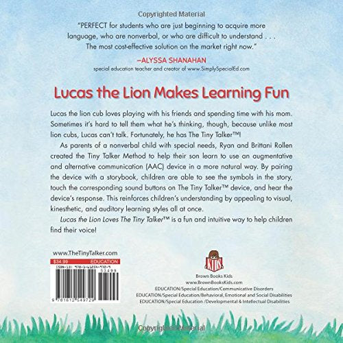 Lucas The Lion Loves The Tiny Talker