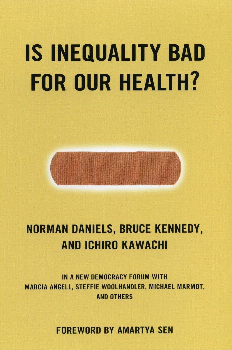 Is Inequality Bad For Our Health? (New Democracy Forum),Used