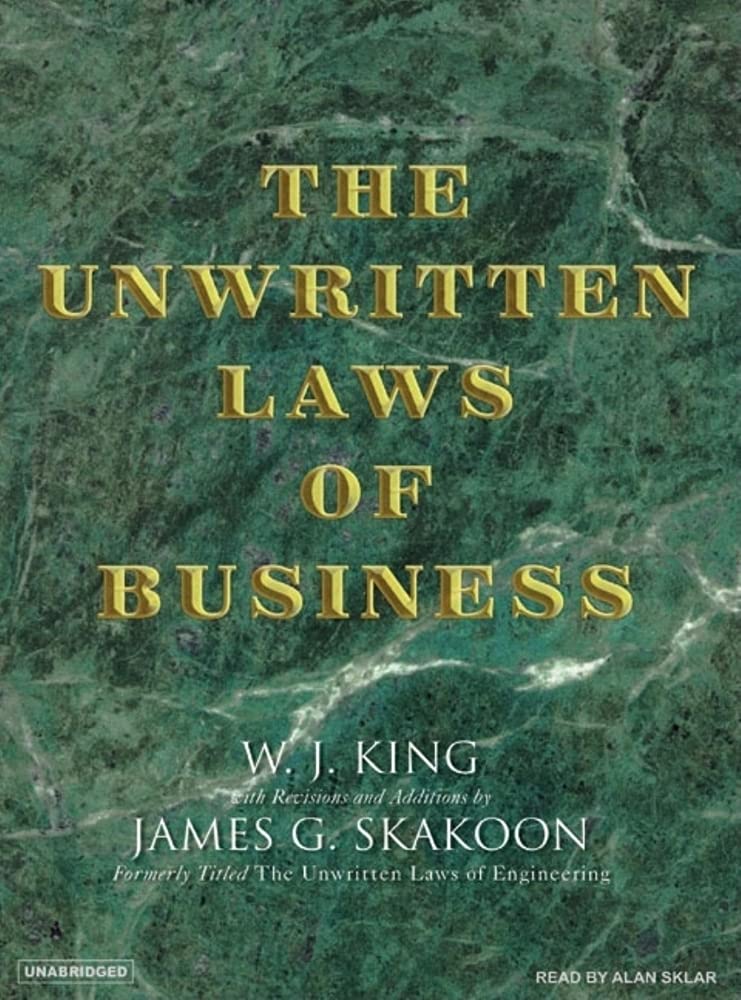 The Unwritten Laws of Business,Used
