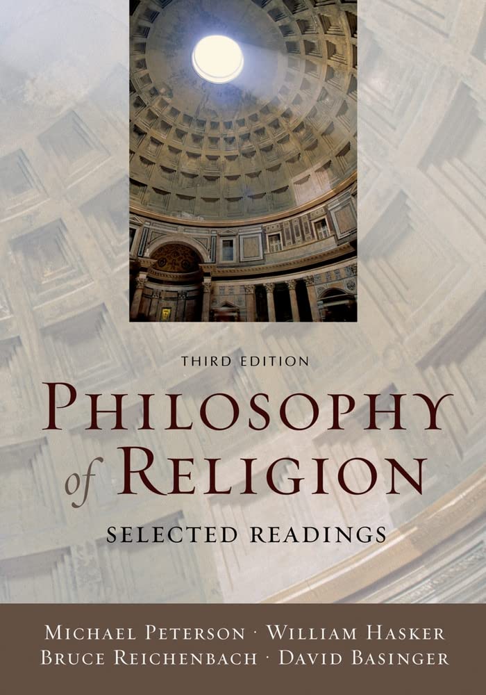 Philosophy Of Religion: Selected Readings