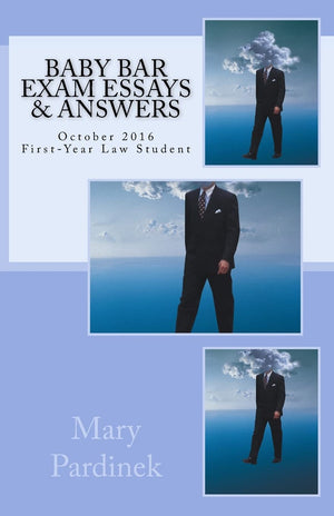 Baby Bar Exam Essays & Answers: October 2016 FirstYear Law Student,Used