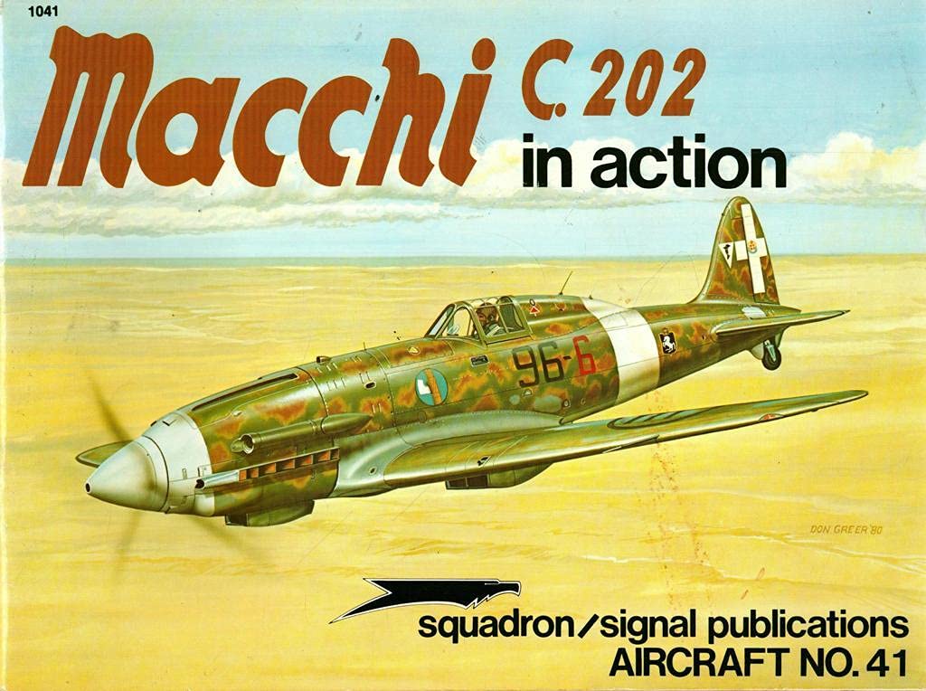 Macchi C.202 in Action  Aircraft No. 41,Used