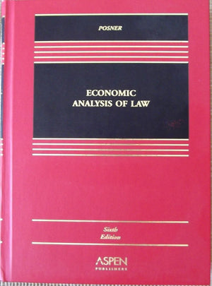 Economic Analysis of Law,Used