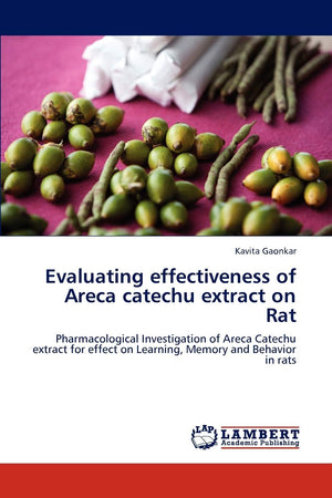 Evaluating effectiveness of Areca catechu extract on Rat: Pharmacological Investigation of Areca Catechu extract for effect on L,Used