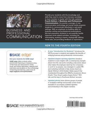 Business And Professional Communication: Keys For Workplace Excellence