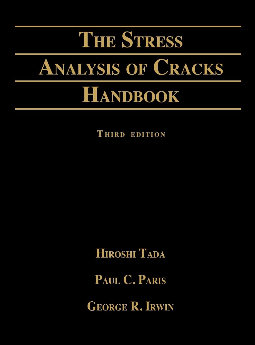 Stress Analysis of Cracks Handbook,Used