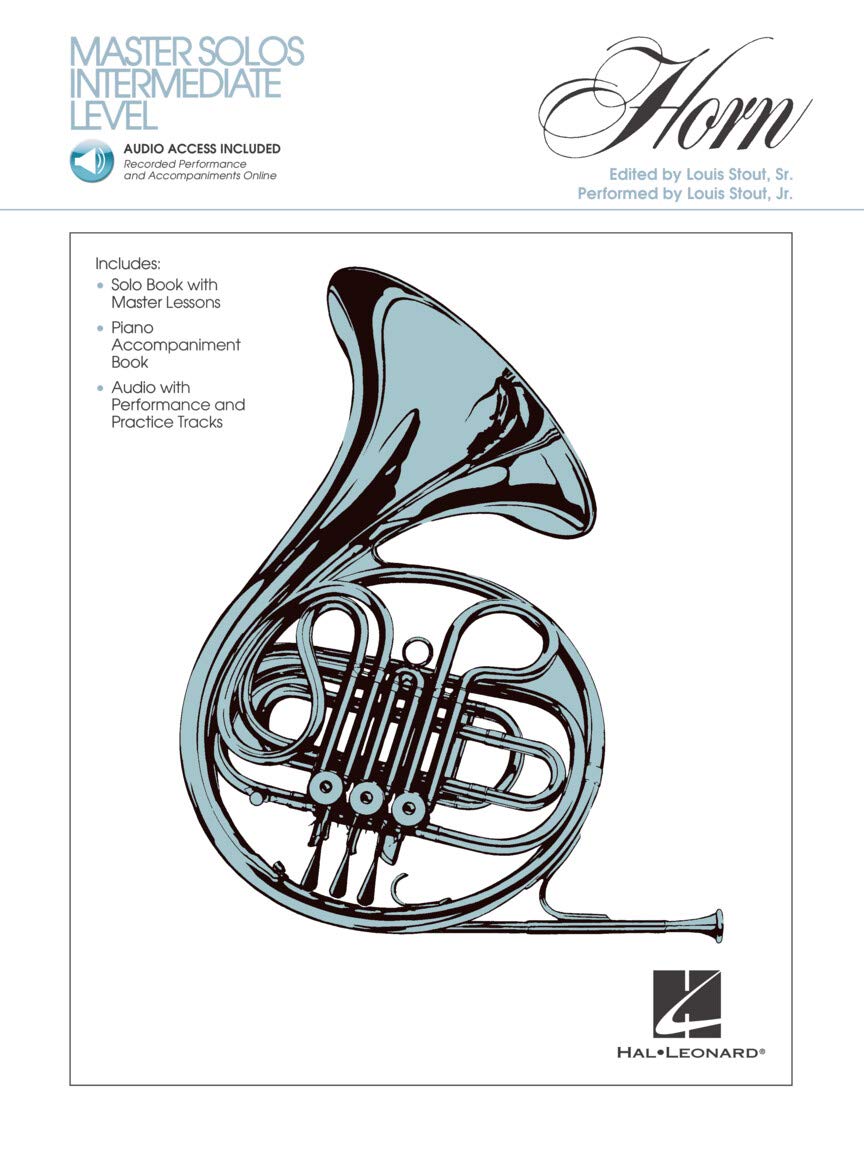 Master Solos Intermediate Level  French Horn: Book/Online Audio