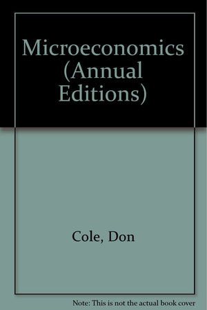 Microeconomics (Annual Editions),Used