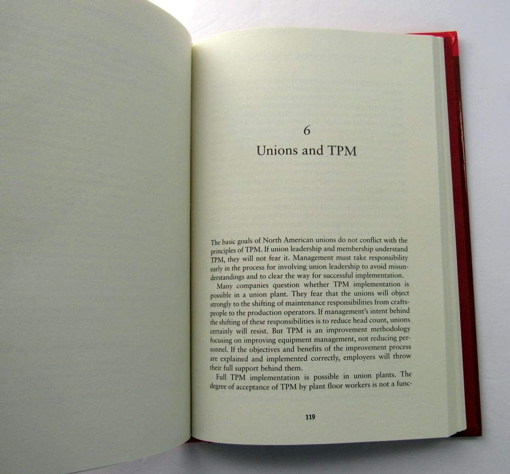 Implementing Tpm: The North American Experience (Stepbystep Approach To Tpm Implementation),New