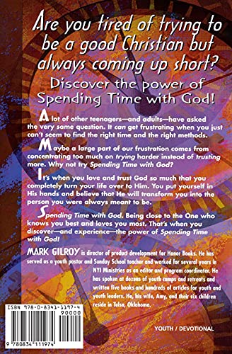 Spending Time with God: A Teenager's Guide to Creating an Incredible Devotional Life,Used