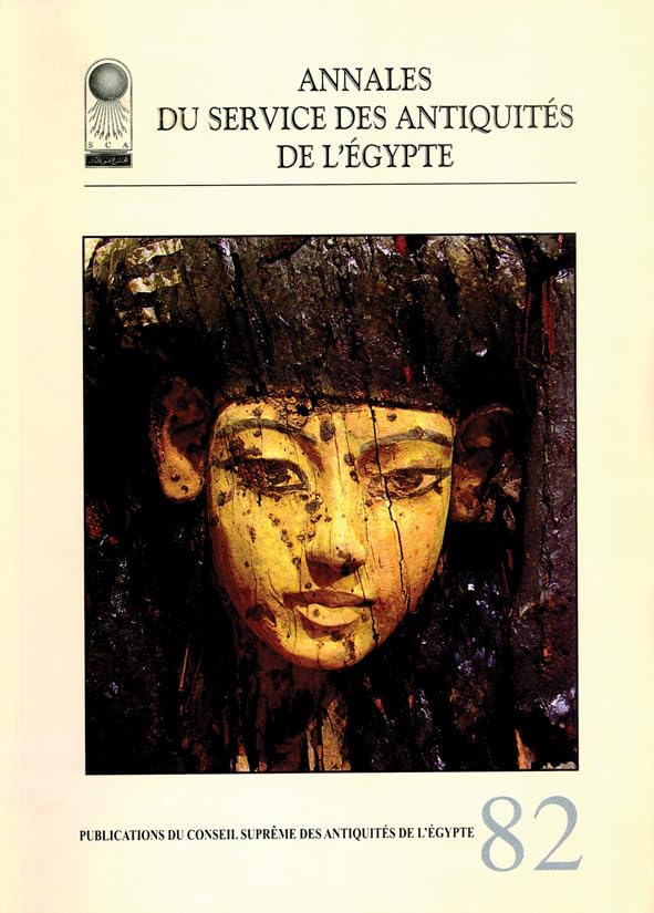 Annales du Service des Antiquits de lEgypte: Vol. 82,Used
