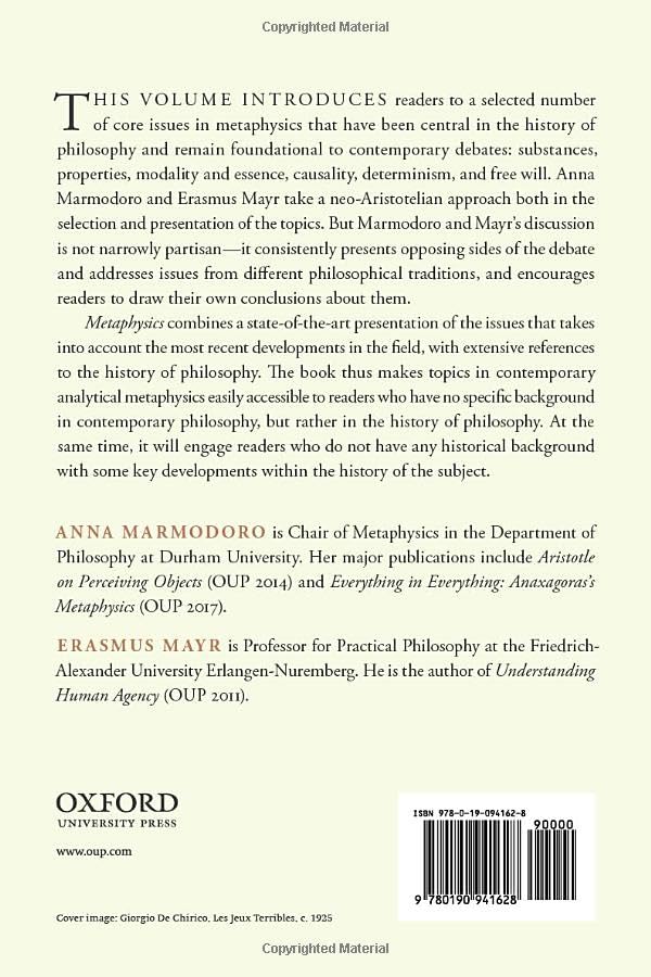 Metaphysics: An Introduction to Contemporary Debates and Their History,Used