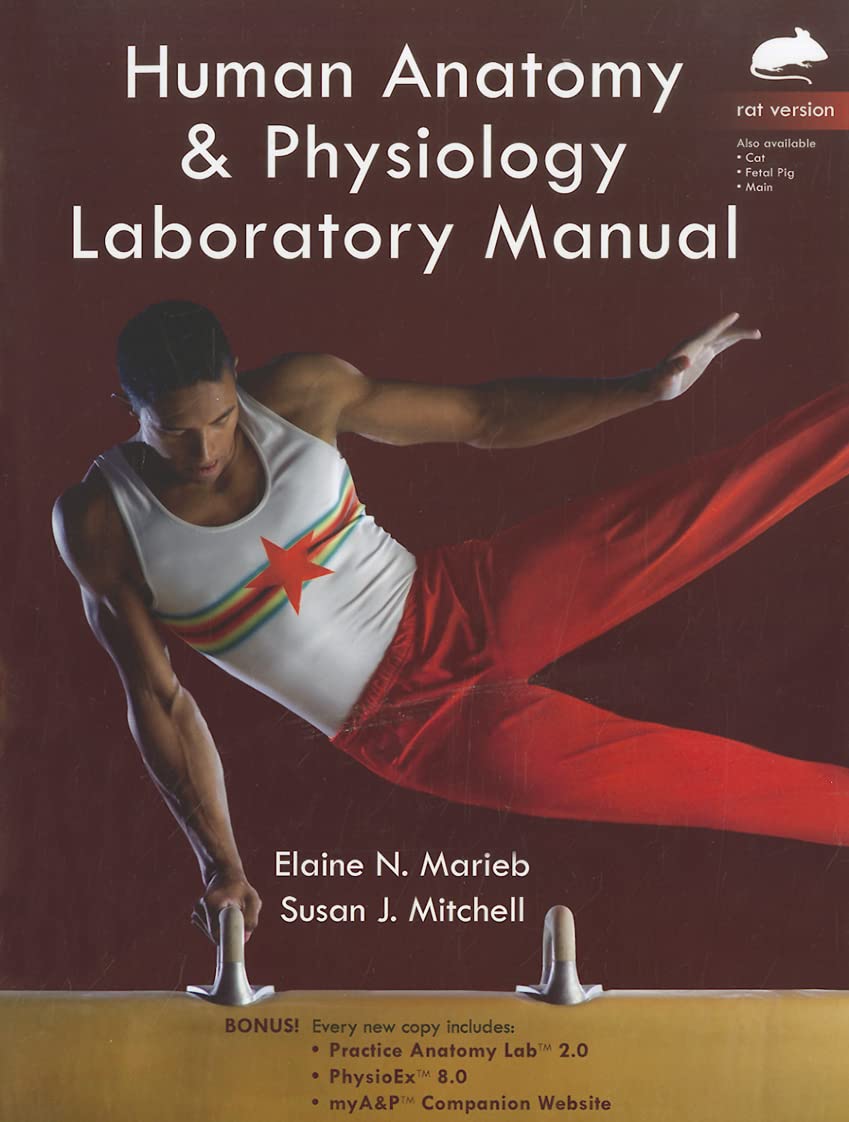 Human Anatomy & Physiology Laboratory Manual, Rat Version,Used