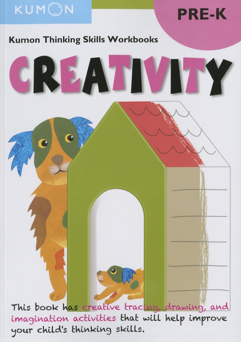 Kumon PreK & Up Creativity (Kumon Thinking Skills Workbooks),Used
