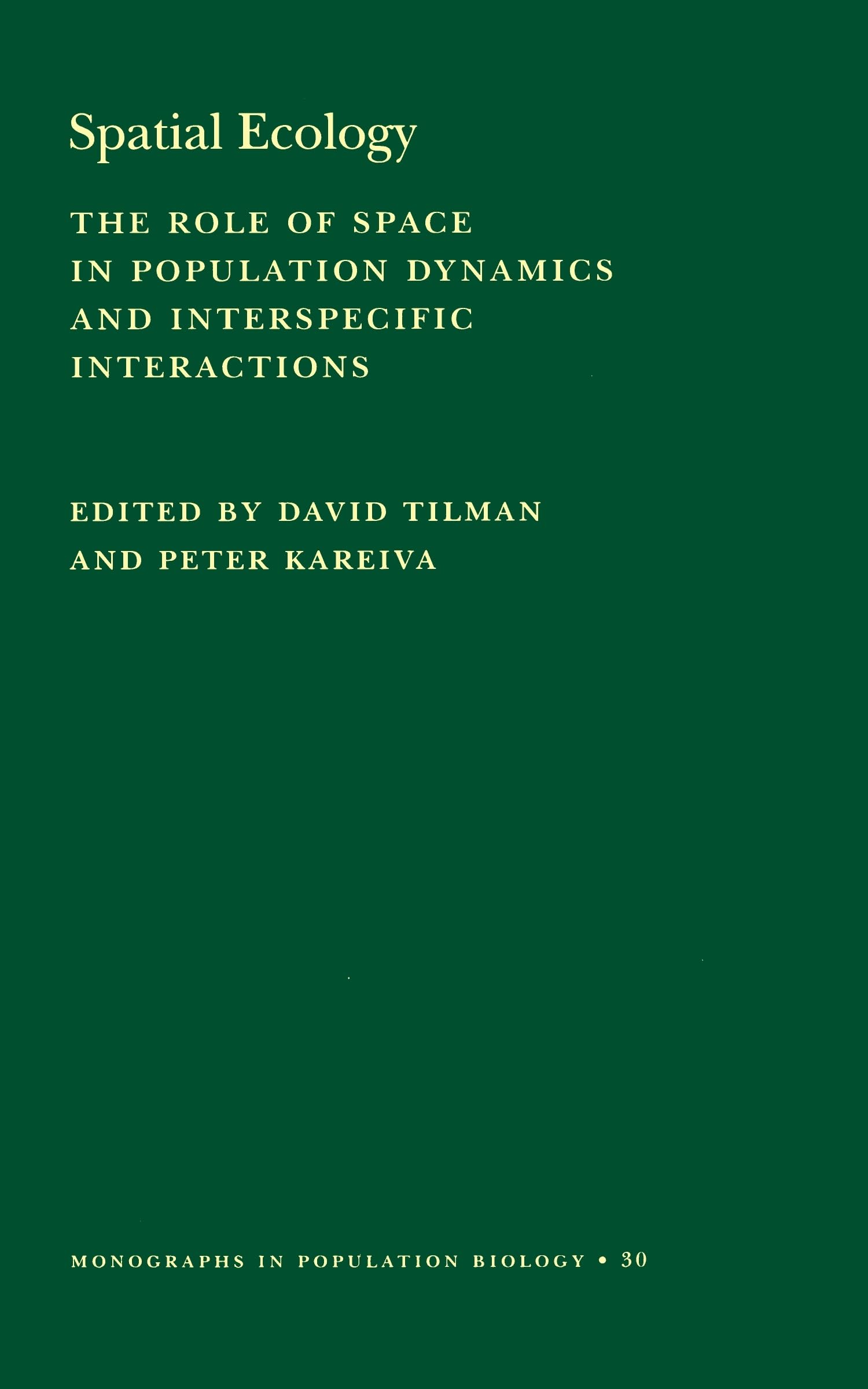 Spatial Ecology,Used