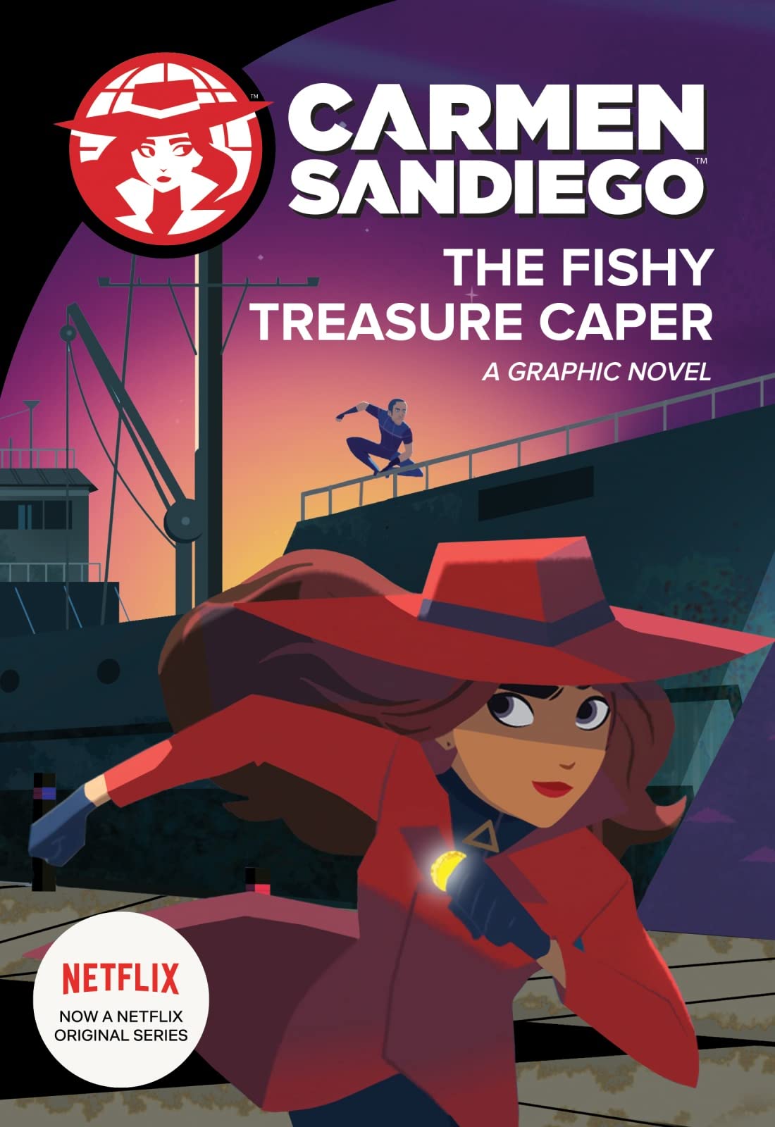 The Fishy Treasure Caper Graphic Novel (Carmen Sandiego Graphic Novels),Used