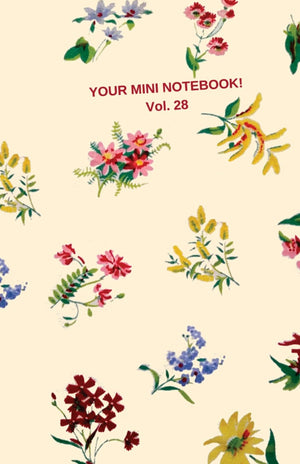 Your Mini Notebook! Vol. 28: A lovely flowery 