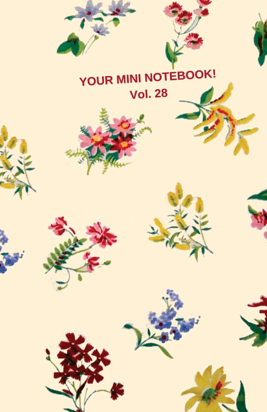 Your Mini Notebook! Vol. 28: A lovely flowery 