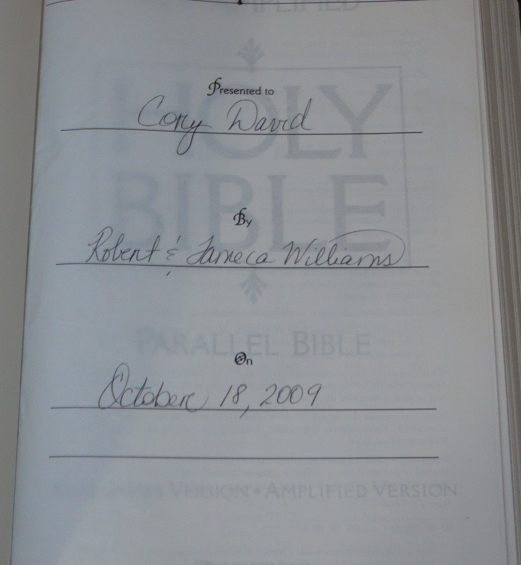 Zondervan Holy Bible: KJV & Amplified Parallel, Model 0310925606