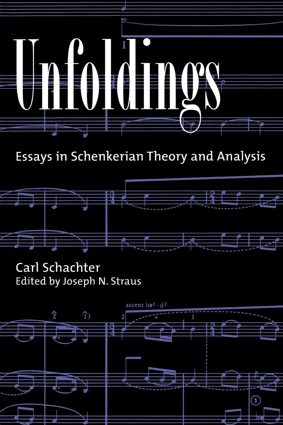 Unfoldings: Essays In Schenkerian Theory And Analysis