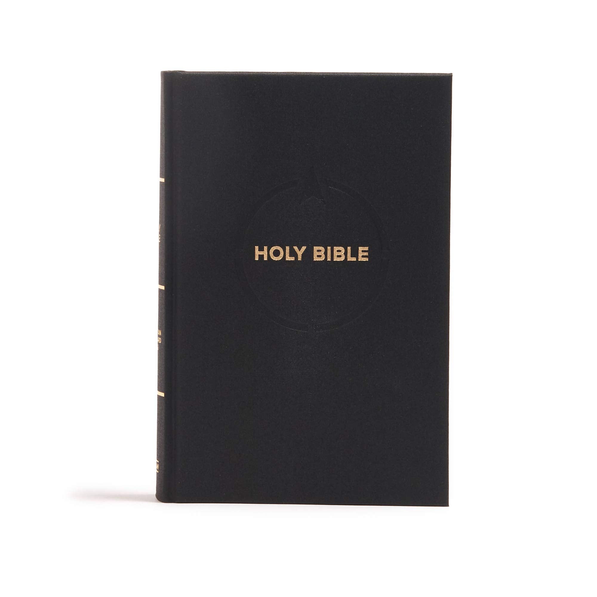 CSB Pew Bible, Black, Red Letter, Durable Cover, Sewn Binding, FullColor Maps, EasytoRead Bible Serif Type,Used