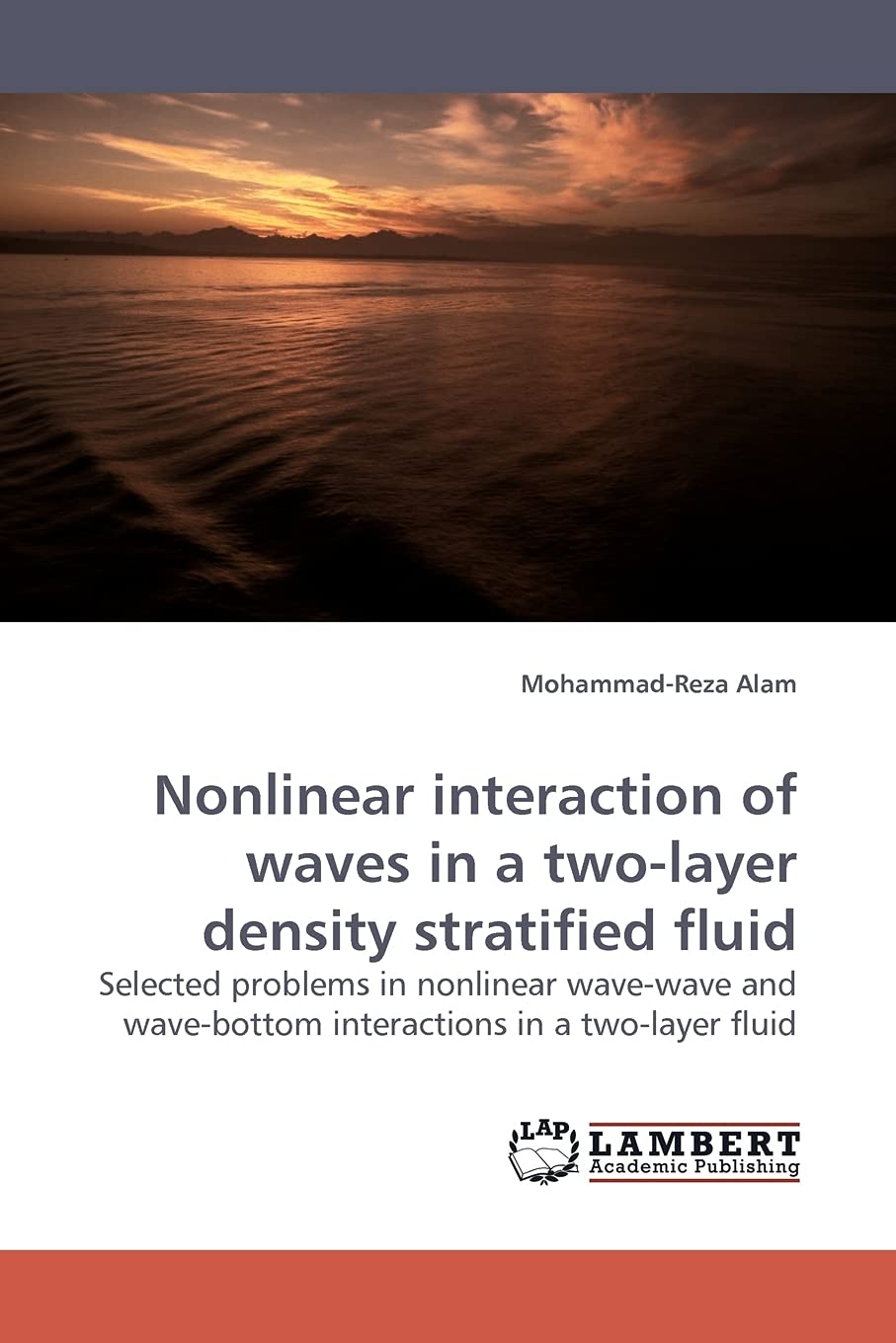 Nonlinear interaction of waves in a twolayer density stratified fluid: Selected problems in nonlinear wavewave and wavebottom,Used