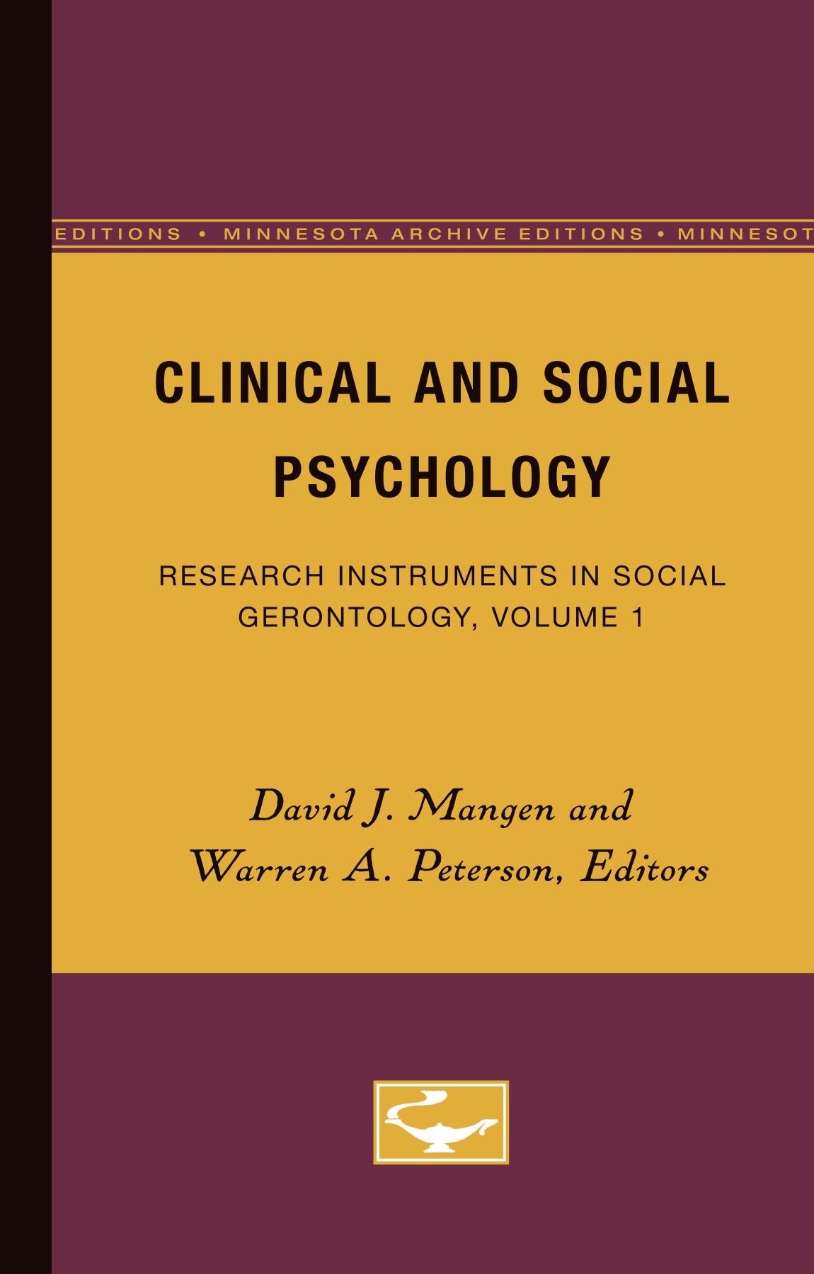 Clinical And Social Psychology,Used