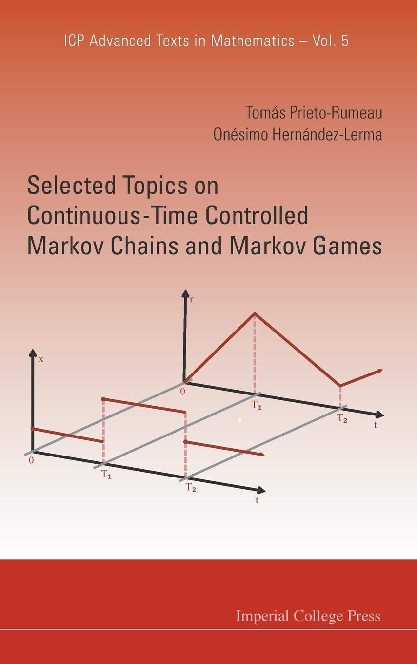 Selected Topics On Continuoustime Controlled Markov Chains And Markov Games (Icp Advanced Texts In Mathematics),Used