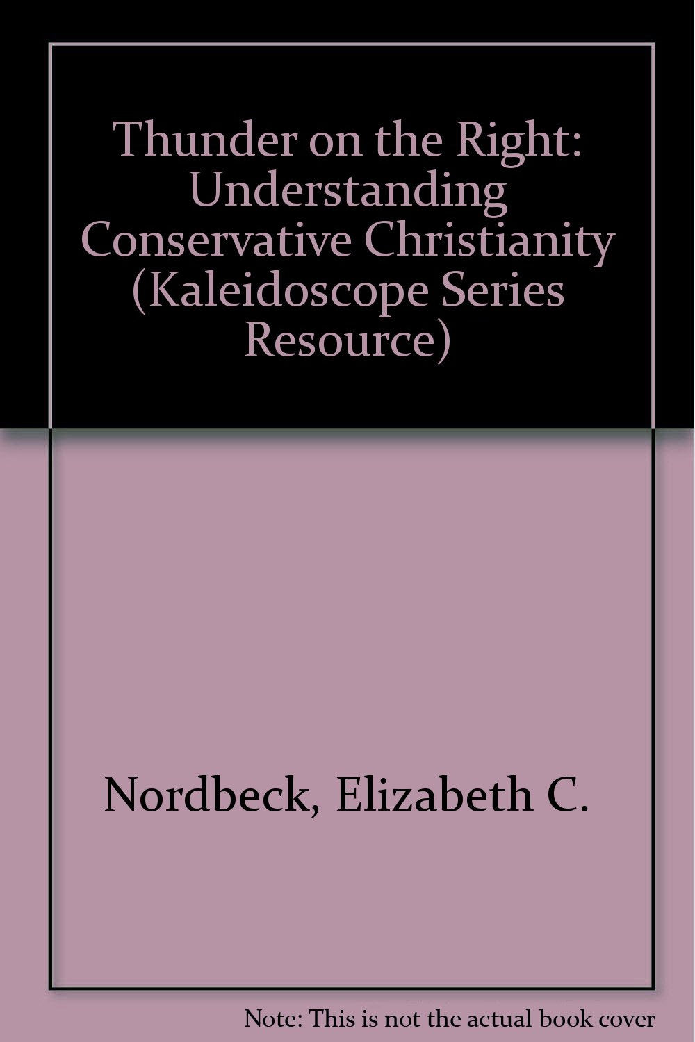 Thunder on the Right: Understanding Conservative Christianity in America/Teachers Edition (Kaleidoscope Series Resource),Used