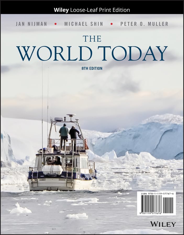 The World Today: Concepts and Regions in Geography,Used