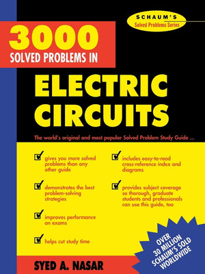 3,000 Solved Problems in Electrical Circuits,Used