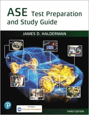 ASE Test Prep and Study Guide (Pearson Automotive Series),Used