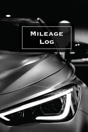 Mileage Log: Keep Track & Record, Business Or Personal Tracker, Vehicle Miles Notebook, Car, Truck, Book, Journal,Used