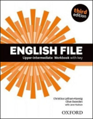 English File 3rd Edition UpperIntermediate. Workbook with Key,Used