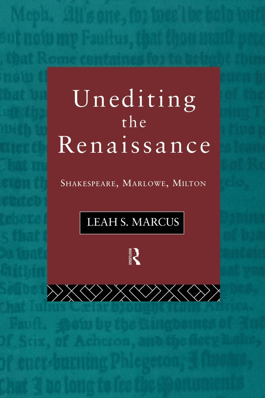 Unediting the Renaissance (Politics in Germany),Used