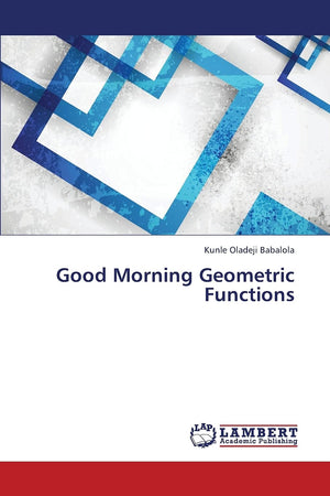 Good Morning Geometric Functions,Used