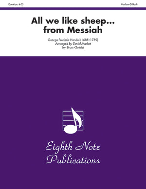 All We Like Sheep (From Messiah): Score & Parts (Eighth Note Publications),Used