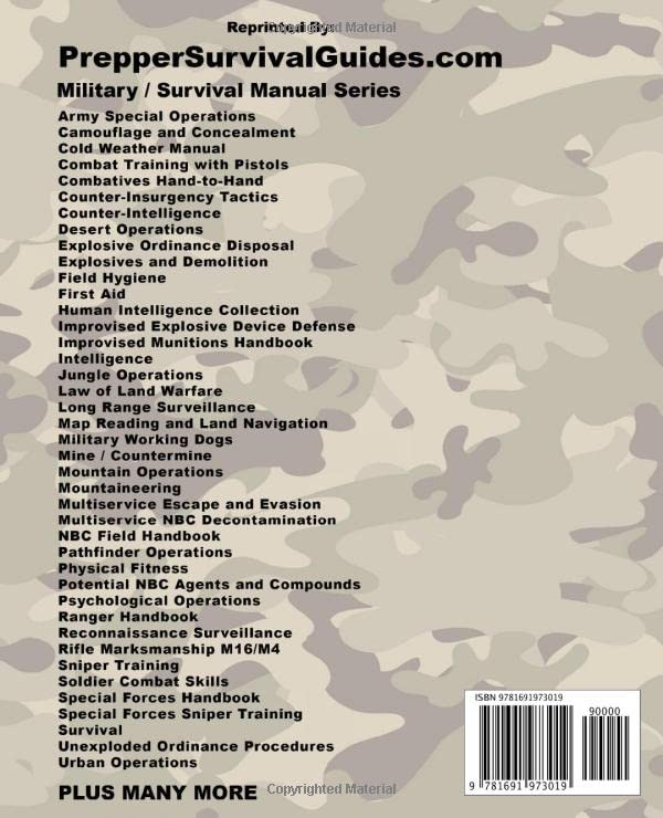 Ranger Medic Handbook: U.S. Army Rangers  150+ Pages  7.5 x 9.25 Format  (Prepper Survival Army),Used