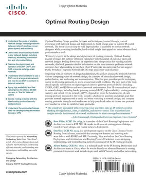 Optimal Routing Design (Networking Technology),Used