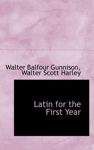 Latin for the First Year,Used