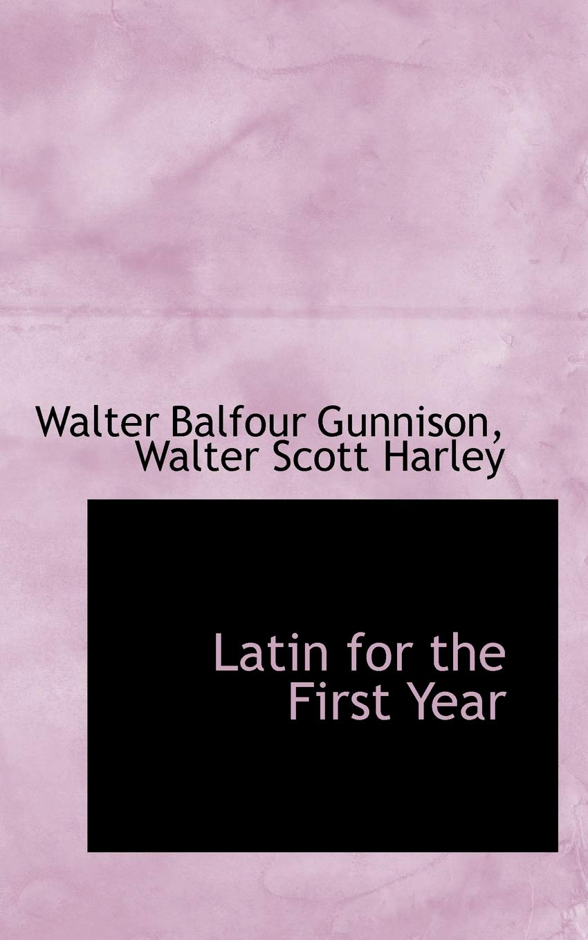 Latin for the First Year,Used