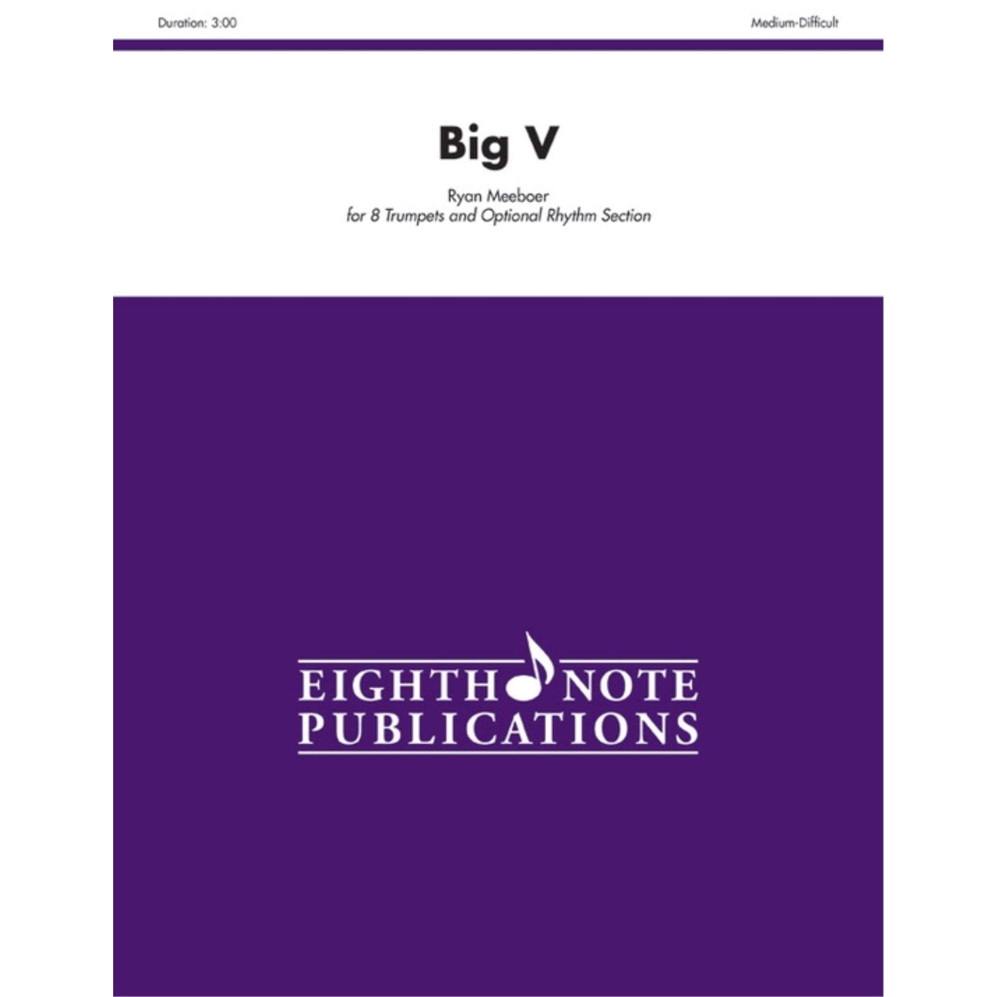Big V: Score & Parts (Eighth Note Publications),Used