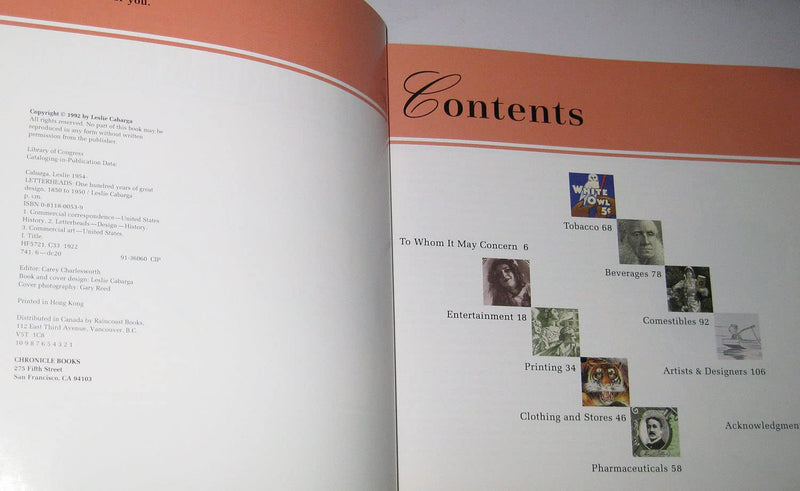 Letterheads: One Hundred Years of Great Design, 18501950,Used