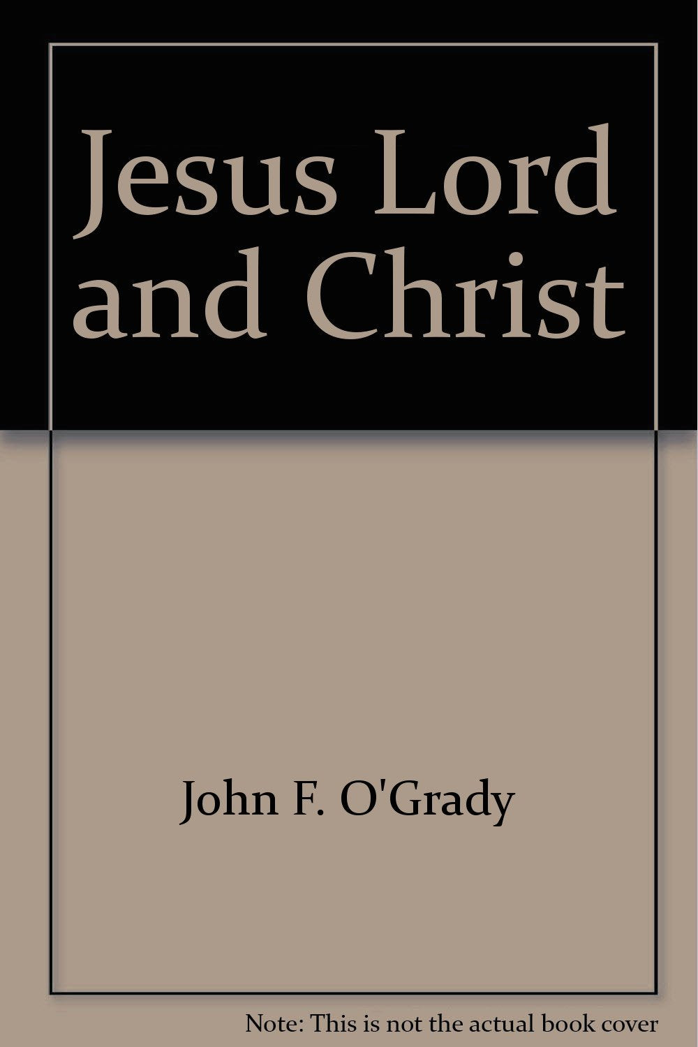 Jesus, Lord and Christ,,Used