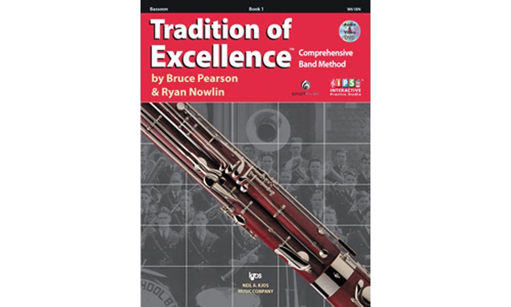 W61BN  Tradition of Excellence Book 1 Bassoon,New