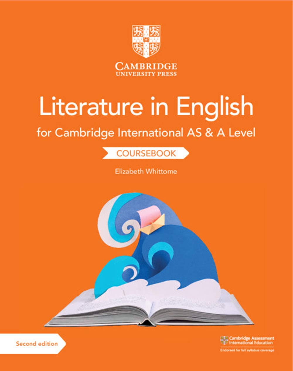Cambridge International AS & A Level Literature in English Coursebook,Used