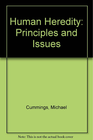 Study Guide for Cummings Human Heredity: Principles and Issues,Used
